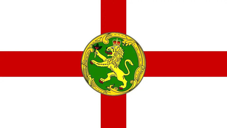 Flag of Alderney, Bailiwick of Guernsey