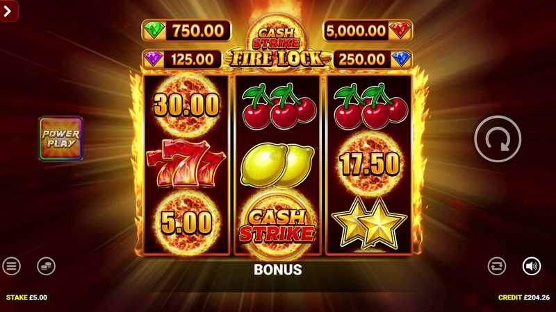 All-new bonus play awaits in Blueprint Gaming’s Cash Strike Fire Lock