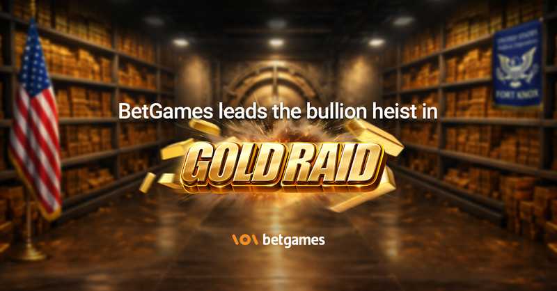 BetGames leads the bullion heist in Gold Raid