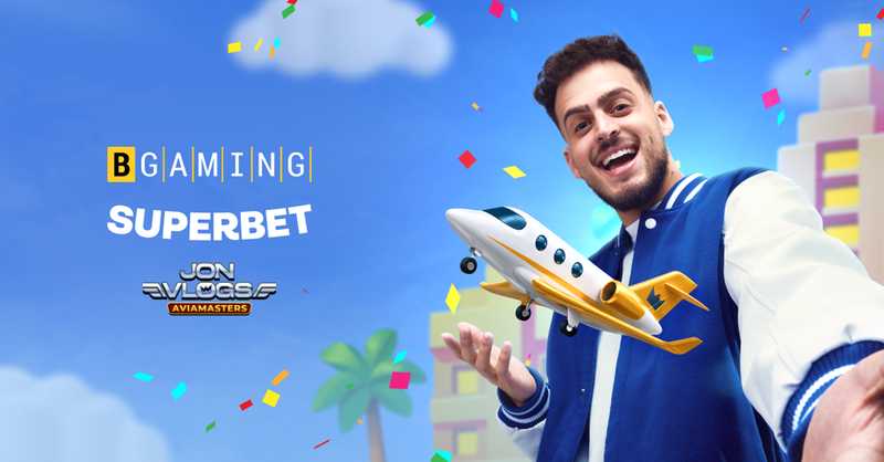 BGaming and Jon Vlogs Launch Exclusive Aviamasters™ Edition on Superbet