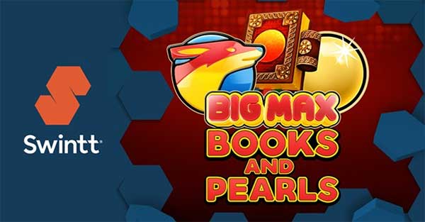 Swintt unveils new slot page-turner in Big Max Books and Pearls