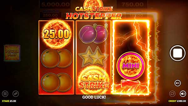 Blueprint Gaming blends sizzling mechanics with classic slot fun in Cash Strike Hotstepper