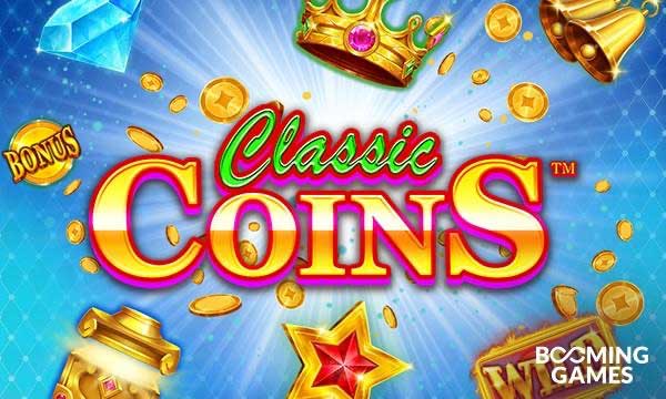 Traditional and modern slots combine in Classic Coins from Booming Games