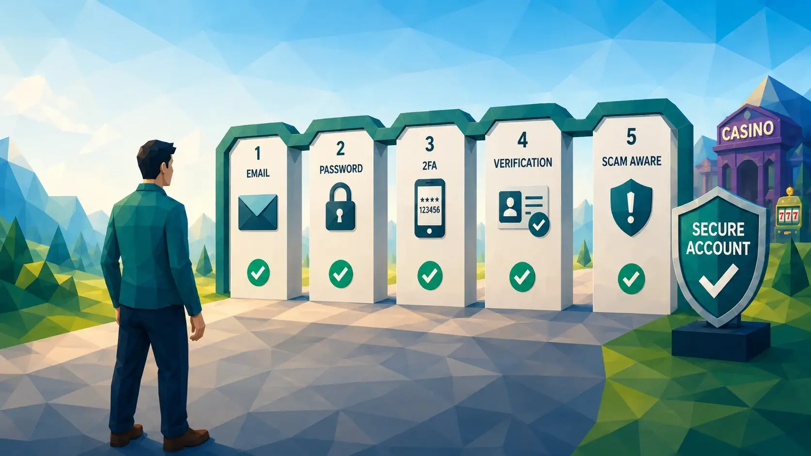 Casino Account Security: Email, Passwords and Safer Sign-Ups