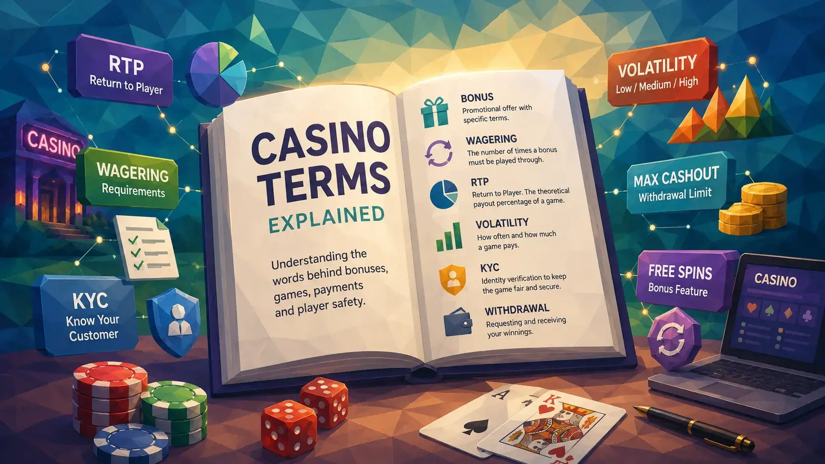 Casino Terms Explained: The Gambling Words Players Actually Need to Know