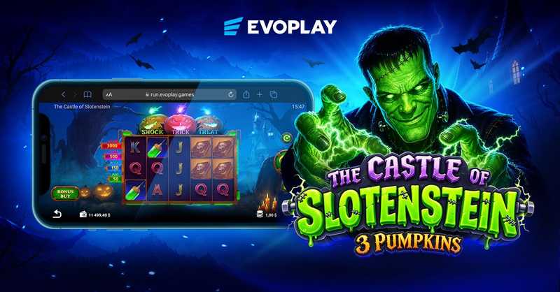 Evoplay raises a monster of a game in Halloween release The Castle of Slotenstein