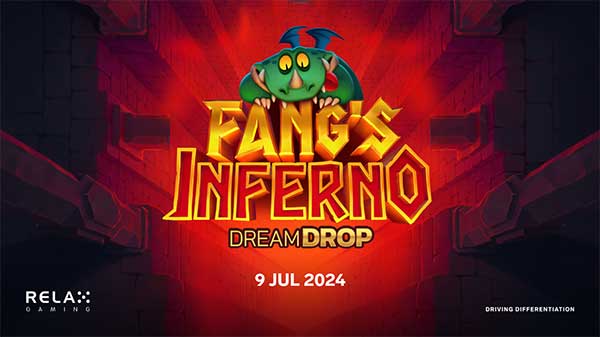 Step into the dragon’s den in Relax Gaming release Fang’s Inferno Dream Drop