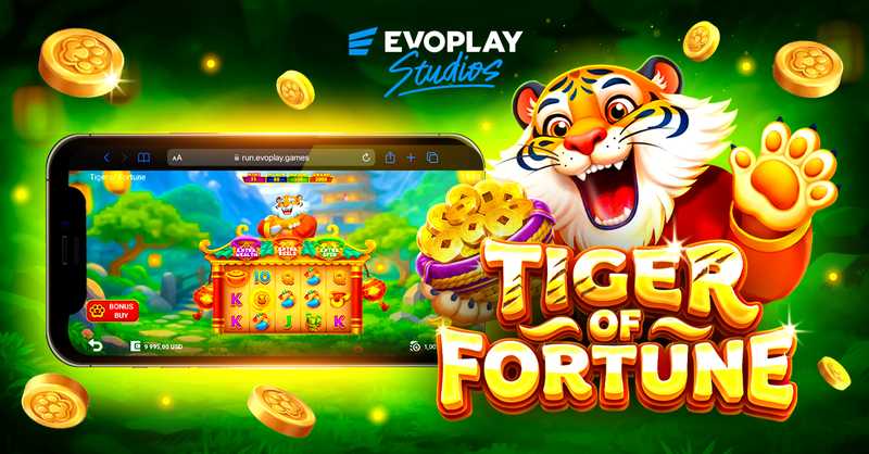 Fortune favours the fearless in Evoplay’s latest release Tiger of Fortune