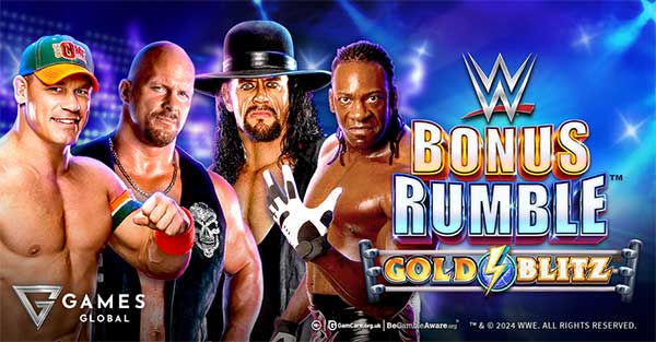 Games Global and Fortune Factory Studios enter the wrestling ring to launch WWE Bonus Rumble: Gold Blitz™