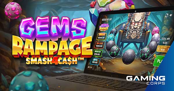 Gaming Corps Unveils Exciting New Game: “Gems Rampage Smash4Cash™