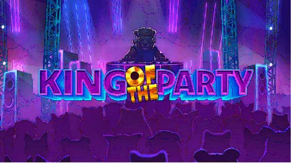 Thunderkick invites players to a futuristic dance hall in vibrant new release King of the Party