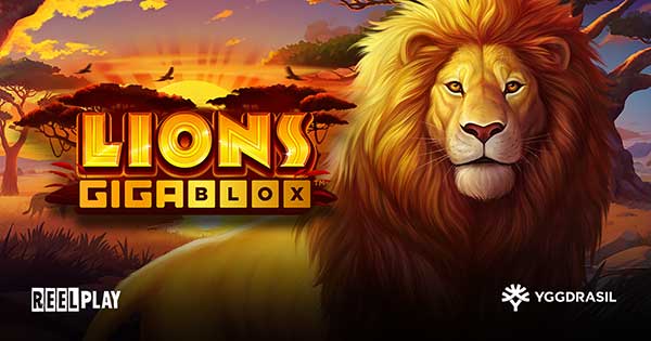 Yggdrasil and ReelPlay offer up an African adventure in Lions GigaBlox™