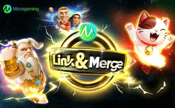 Microgaming launches Link & Merge mechanic across three-game release