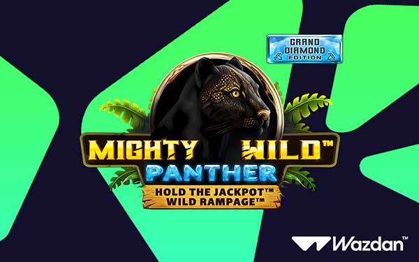 The hunt for wins continues in Wazdan’s latest release Mighty Wild™: Panther Grand Diamond Edition