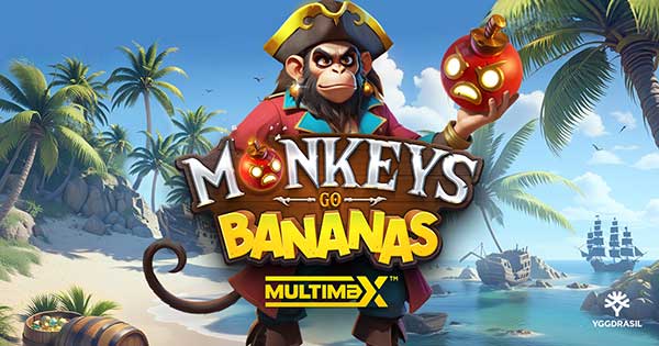 Yggdrasil offers multipliers aplenty in Monkeys Go Bananas MultiMax™