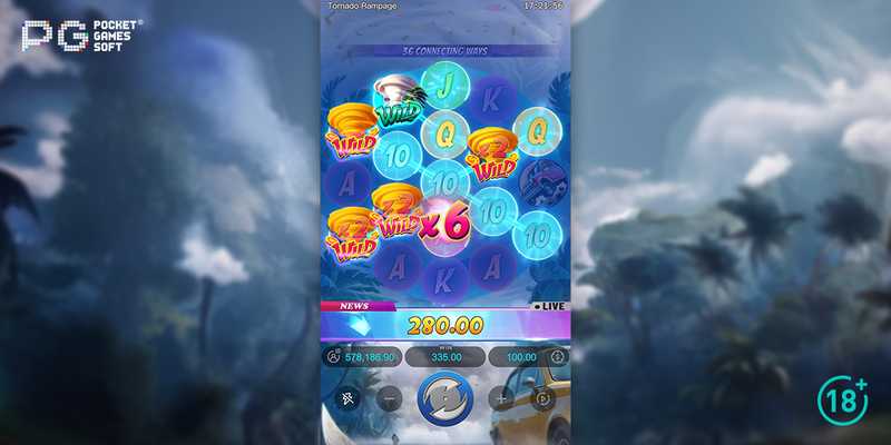 PG Soft whips up a storm with Tornado Rampage slot