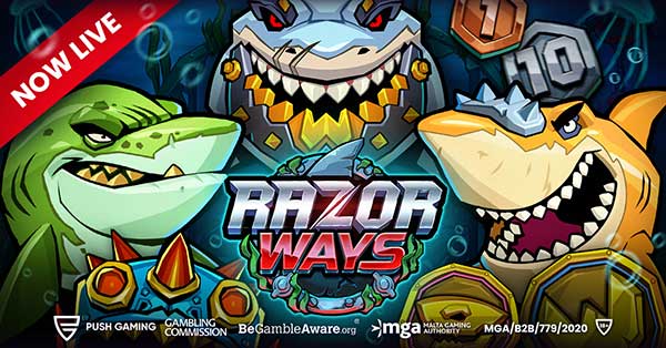 Push Gaming’s Razor Ways dives deep for sharper wins 