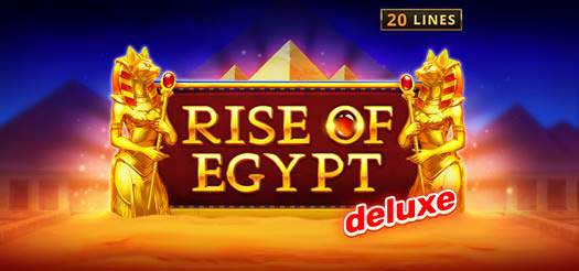 Playson evokes the Land of the Pharaohs with Rise of Egypt Deluxe