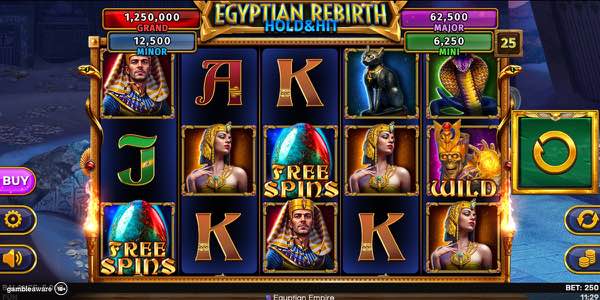 Spinomenal unearths its new hit: Egyptian Rebirth – Hold & Hit