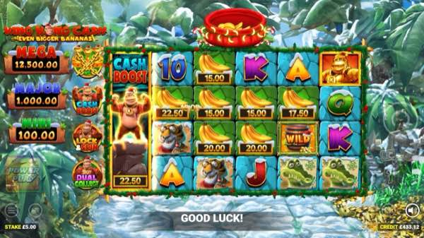 Blueprint Gaming spreads its Christmas charm in King Kong Cash™: Even Bigger Bananas Power Play