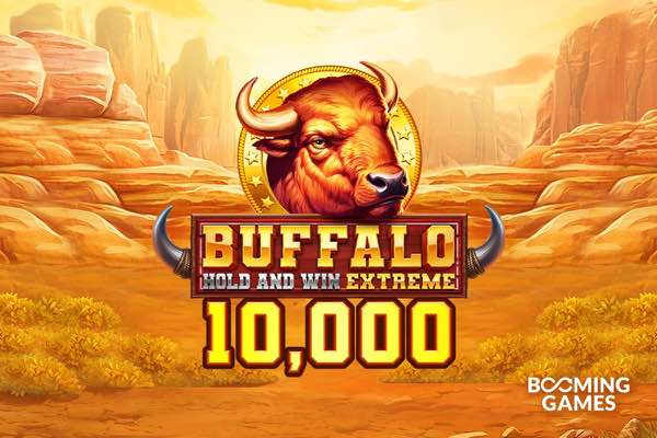 The Booming Games charge continues with Buffalo Hold & Win Extreme 10,000