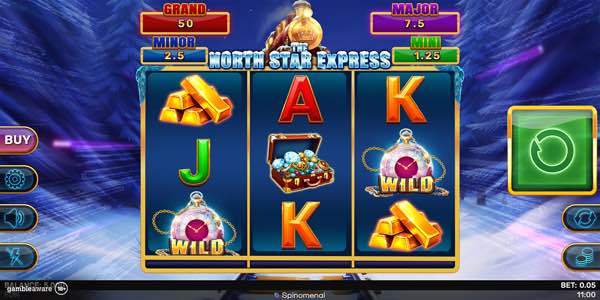 Spinomenal celebrates the holiday season with The North Star Express – Hold & Hit 3×3