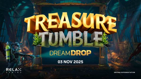 Dive for riches in Relax Gaming release Treasure Tumble Dream Drop
