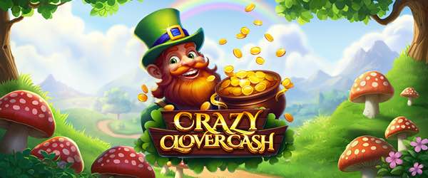 Chase rainbows and pots of gold in Crazy Clover Cash