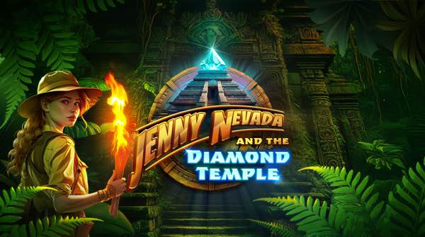 Go on an intrepid slot adventure with Jenny Nevada and the Diamond Temple