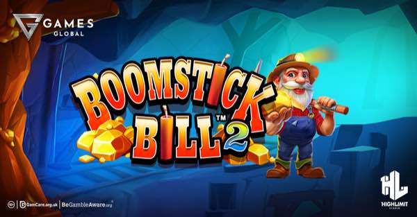 Games Global and High Limit Studios return to the mines in dynamite-charged sequel Boomstick Bill™ 2