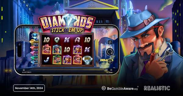 Realistic Games plots a hold-and-win heist in Diamonds Stick ‘em Up