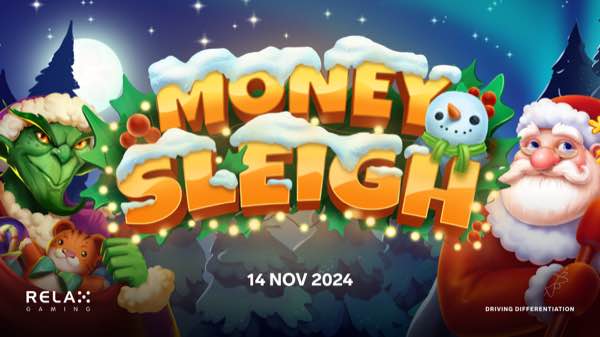 Relax Gaming brings Christmas cheer with the release of feature-packed Money Sleigh