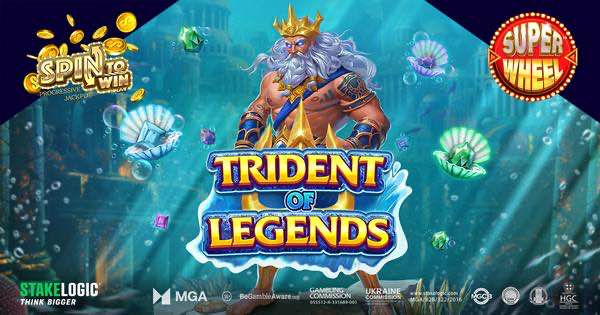 Harness the Powers of Poseidon in Stakelogic’s Exciting New Trident of Legends Slot