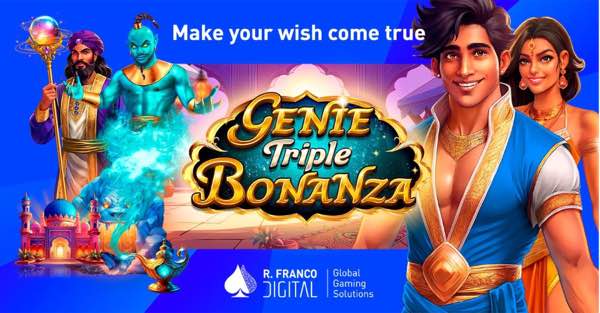 R. Franco Digital grants player wishes with Genie Triple Bonanza   