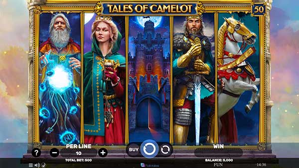 Spinomenal adds to Folktales series with Tales of Camelot slot