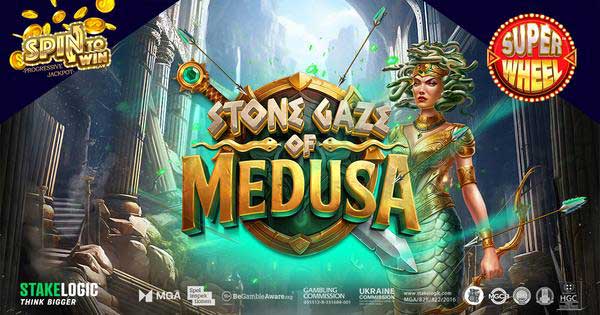 Stone Gaze of Medusa is the new mesmerising slot from Stakelogic