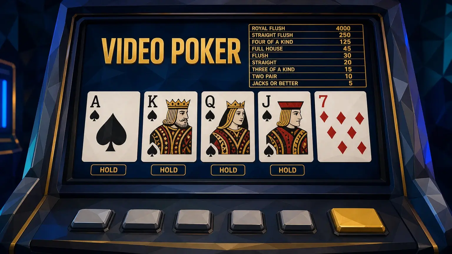 Video Poker Explained: Rules, Paytables, Strategy and RTP