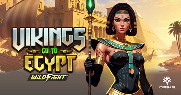 Legendary warriors return in long-awaited Yggdrasil sequel Vikings go to Egypt Wild Fight™